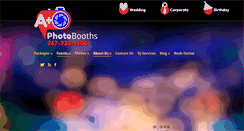 Desktop Screenshot of aplusphotobooths.com